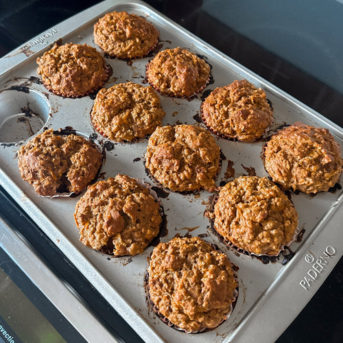 PROTEIN CARROT MUFFINS