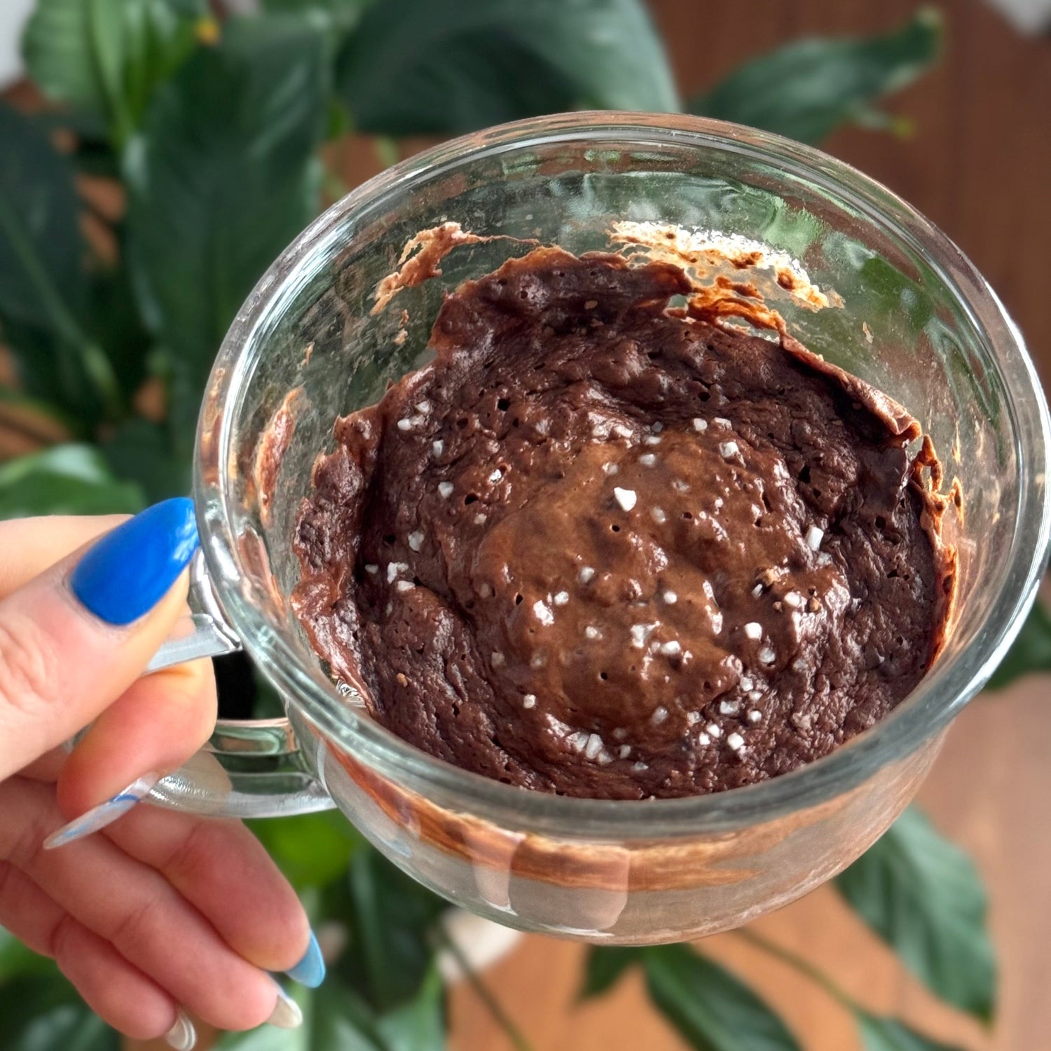 2-Minute Lazy Protein Brownie