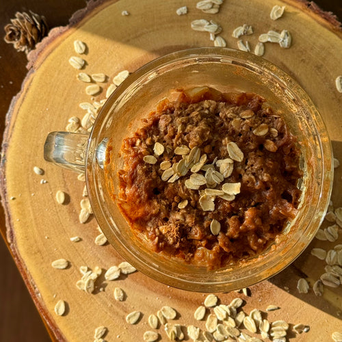 Single-serve Protein Apple Crisp